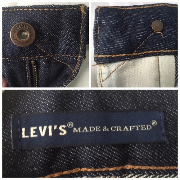 ⭐️Levi Draft Wide Taper Japanese Cone Denim Jeans - Picture 8 of 15